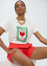 T-SHIRT LOLA CASADMNT LOVE LOLA JOIAS - Carla Valente