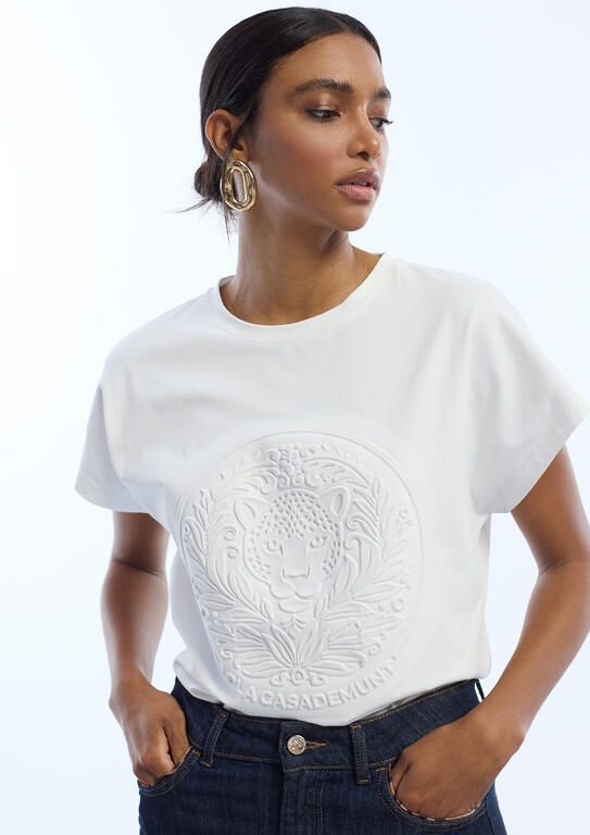 T-SHIRT LOLA CASADMNT LOGOTIPO RELEVO - Carla Valente