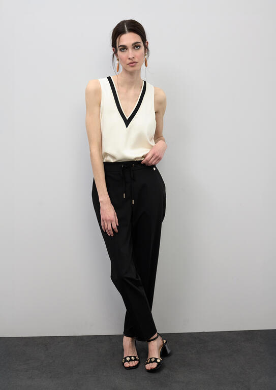 TOP LOLA CASADMNT DEC EM V TRICOT - Carla Valente