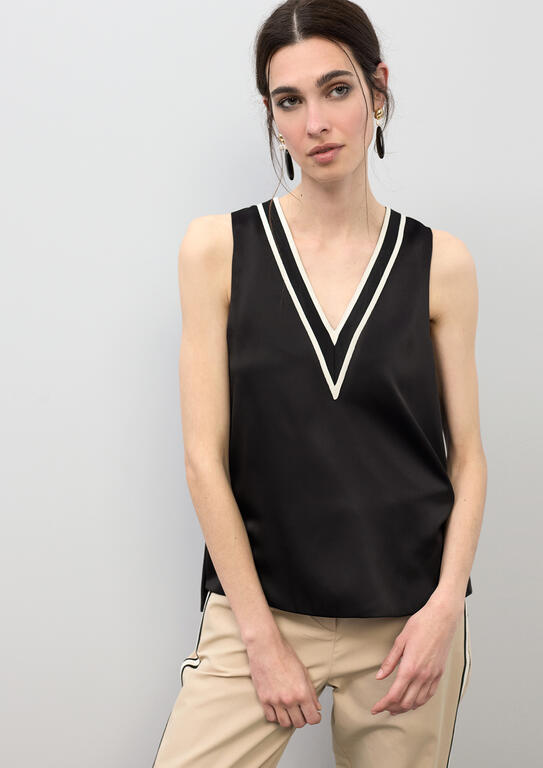 TOP LOLA CASADMNT DEC EM V TRICOT - Carla Valente