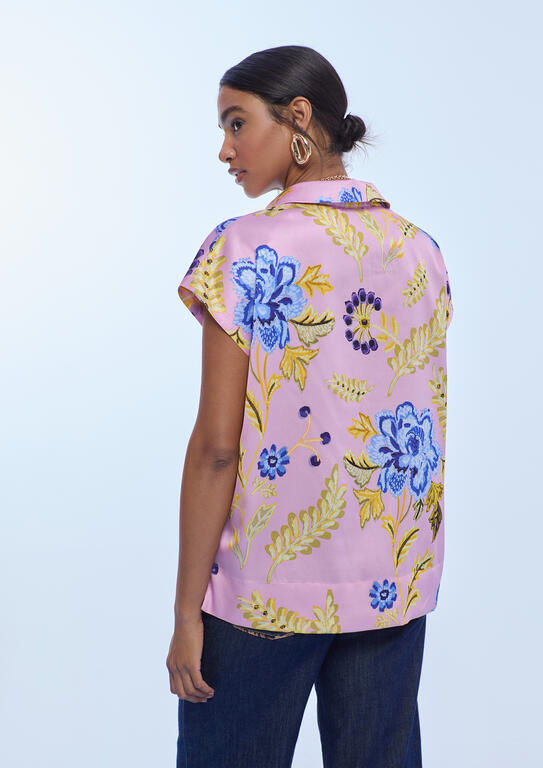 BLUSA LOLA CASADMNT PRINT FLORES - Carla Valente