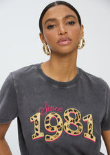 T-SHIRT LOLA CASADMNT 1981 LEOPARDO - Carla Valente