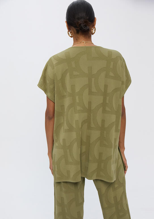 T-SHIRT LOLA CASADMNT TRICOT JACQUARD LC - Carla Valente