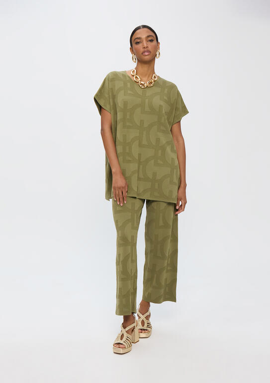 T-SHIRT LOLA CASADMNT TRICOT JACQUARD LC - Carla Valente