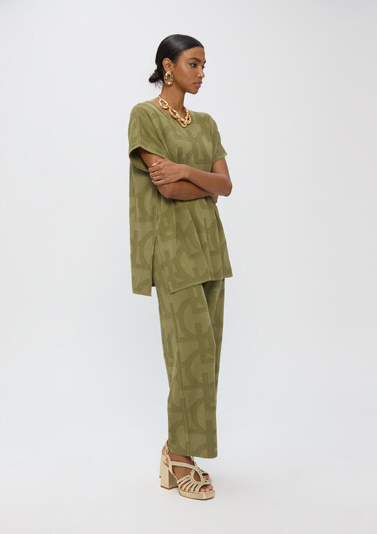 T-SHIRT LOLA CASADMNT TRICOT JACQUARD LC - Carla Valente