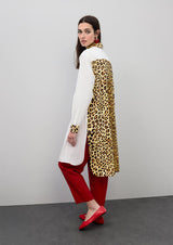 CAMISA LOLA CASADMTN POPELIN CONTRASTE ANIMAL PRINT - Carla Valente
