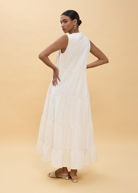VESTIDO LOLA CASADEMNT COM VOLANTES DE PAPAGAIO - Carla Valente