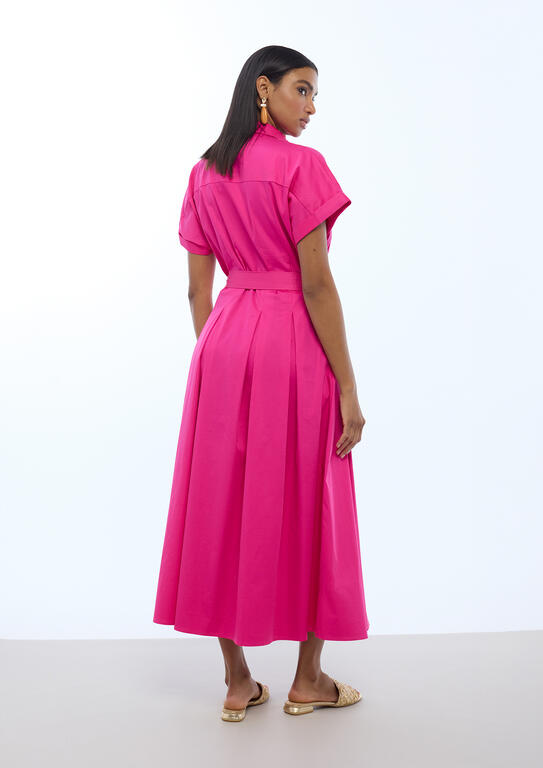 VESTIDO LOLA CASADMNT MIDI COM SAIA EVASÉ - Carla Valente