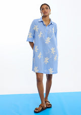 VESTIDO LOLA CASADMNT CAMISEIRO BORDADOS - Carla Valente