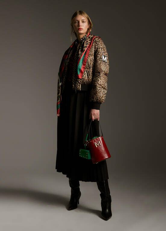 ANORAQUE MAITE CURTO ACOLCHOADO ANML PRT - Carla Valente