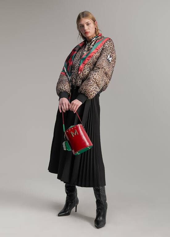 ANORAQUE MAITE CURTO ACOLCHOADO ANML PRT - Carla Valente