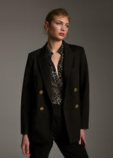 BLAZER MAITE JUSTO C/BOTÃO ANML