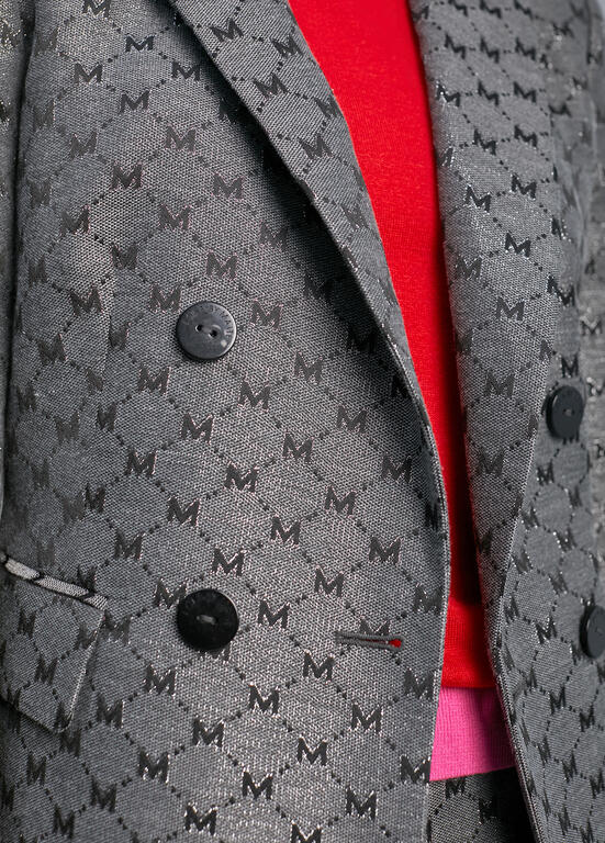 BLAZER MAITE JACQUARD COM LOGO