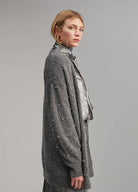 CARDIGAN MAITE LONGO C/BRILHANTES - Carla Valente