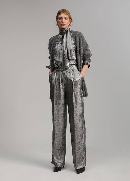 CARDIGAN MAITE LONGO C/BRILHANTES - Carla Valente