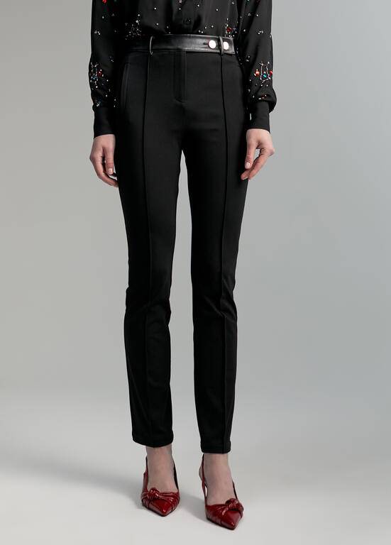 CALÇA MAITE JUSTA C/ZIPER - Carla Valente