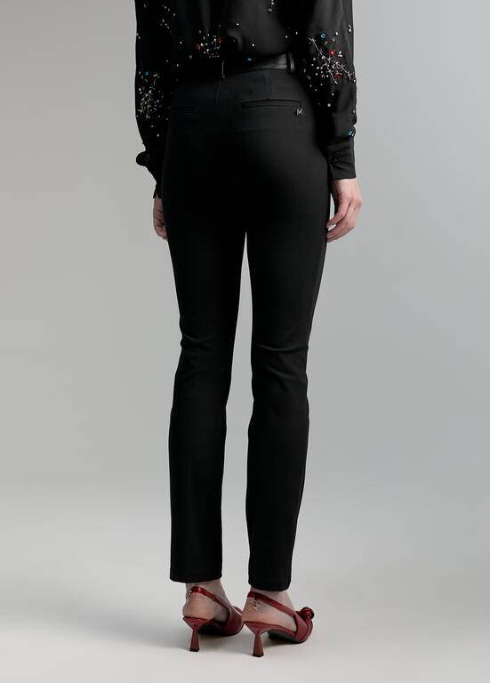 CALÇA MAITE JUSTA C/ZIPER - Carla Valente