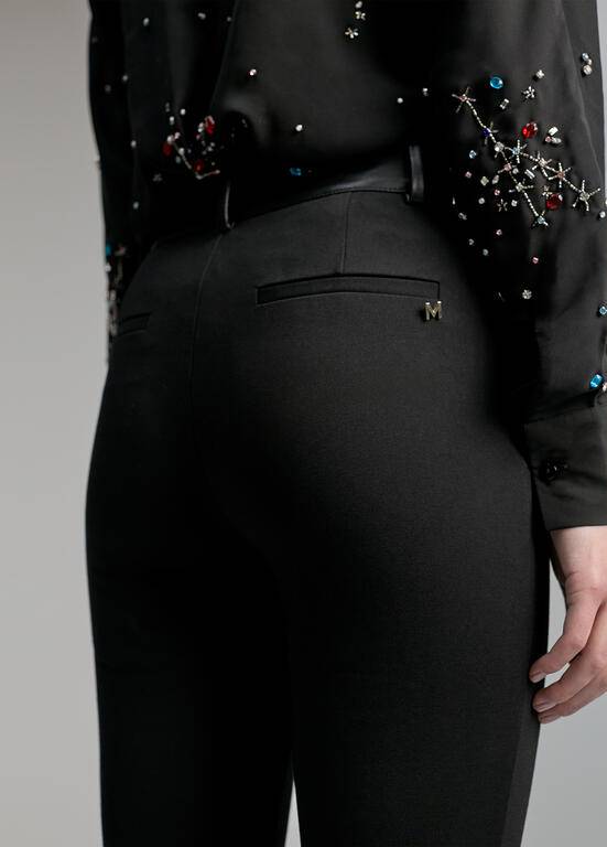 CALÇA MAITE JUSTA C/ZIPER - Carla Valente