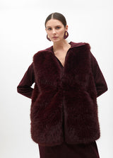 COLETE MAITE LONGO DE FAKE FUR FORRO LOO - Carla Valente