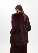 COLETE MAITE LONGO DE FAKE FUR FORRO LOO - Carla Valente