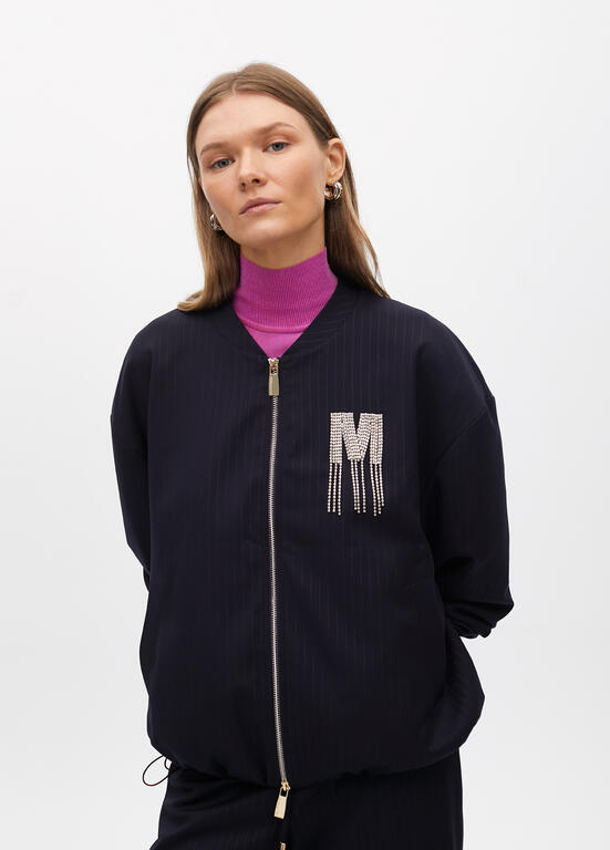 BOMBER MAITE COM FAIXA DIPLOMÁTICA COM DETALHE DE JÓIA - Carla Valente