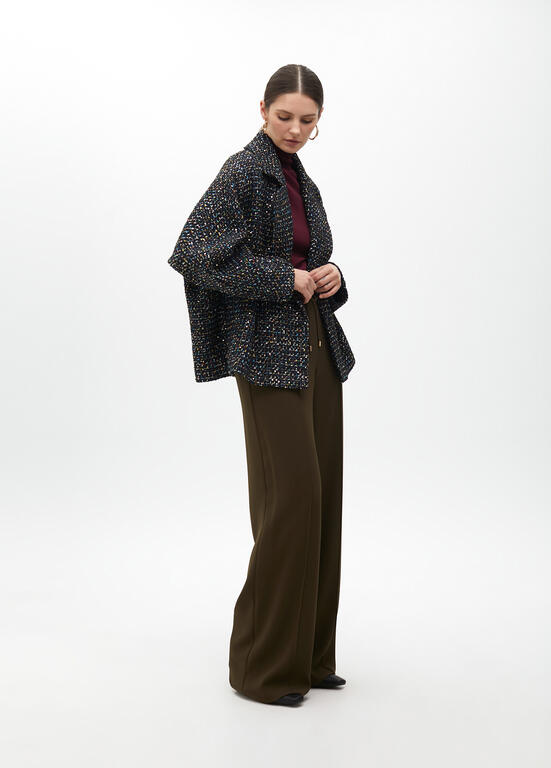 CASACO MAITE OVERSIZE DE TWEED - Carla Valente
