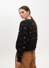 CAMISOLA MAITE DECOTE REDONDO COM APLICAÇÕES - Carla Valente