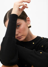 JERSEY MAITE COM APLICAÇÃO ILHÓS MANGA CAÍDA - Carla Valente