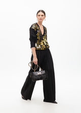 JERSEY MAITE DE MALHA COM LANTEJOULAS - Carla Valente