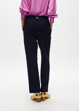 CALÇA MAITE DE MALHA COM BOTÕES - Carla Valente