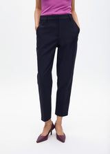 CALÇA MAITE CHINO ELÁSTICA  LOGOTIPADA E STRASS - Carla Valente