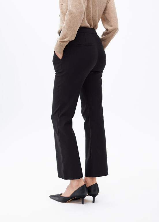 CALÇA MAITE FLARED COM APLICAÇÃO NA CINA - Carla Valente