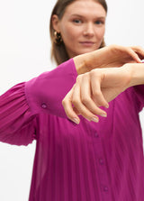 CAMISA MAITE PLISSADA - Carla Valente