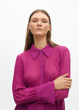 CAMISA MAITE PLISSADA - Carla Valente