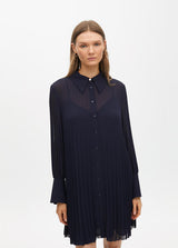 VESTIDO MAITE MIDI PLISSADO - Carla Valente