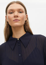 VESTIDO MAITE MIDI PLISSADO - Carla Valente