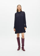 VESTIDO MAITE MIDI PLISSADO - Carla Valente