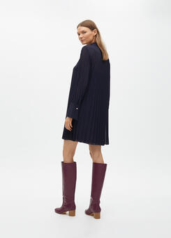 VESTIDO MAITE MIDI PLISSADO - Carla Valente