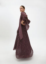 VESTIDO MAITE LOGOTIPADO PLISSADO - Carla Valente