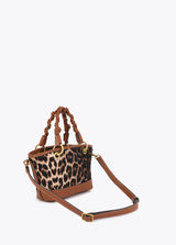 CARTEIRA DA LOLA CASADEMUNT MINI LEOPARDO - Carla Valente