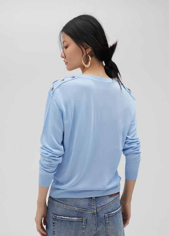 JERSEY MAITE COM DETALHE NO OMBRO - Carla Valente