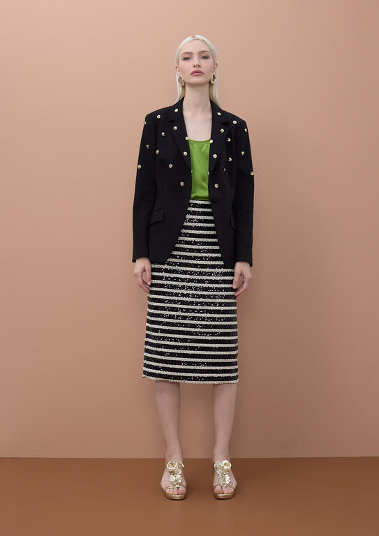 BLAZER MAITE SALPICADO TACHAS - Carla Valente
