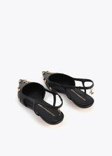 SANDÁLIA MAITE SALTO METALIZADO COM APLICAÇÕES - Carla Valente