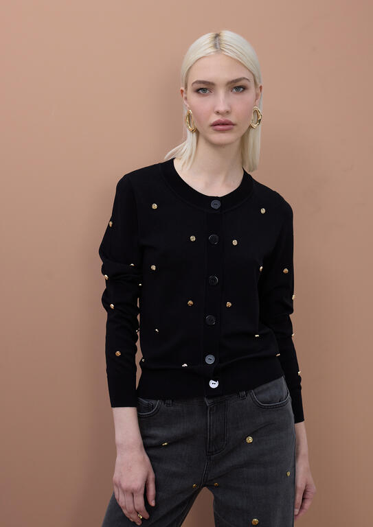 CARDIGAN MAITE COM TACHAS IRREGULARES - Carla Valente