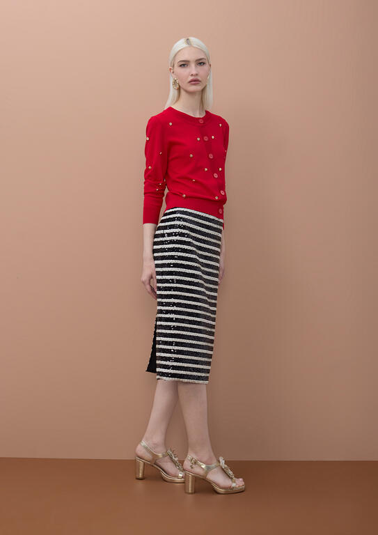 CARDIGAN MAITE COM TACHAS IRREGULARES - Carla Valente