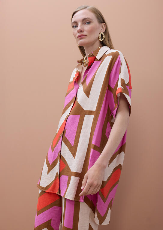 CAMISA MAITE OVERSIZE LOGO M - Carla Valente