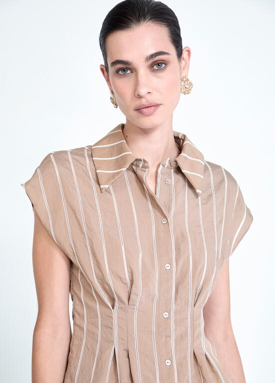 CAMISA MAITE PREGAS RISCAS - Carla Valente