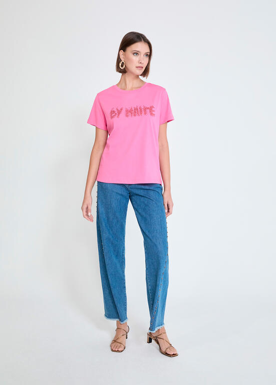 T-SHIRT MAITE BY MAITE COM STRASS - Carla Valente