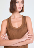TOP MAITE ALÇAS CIRCULAR COM STRASS - Carla Valente