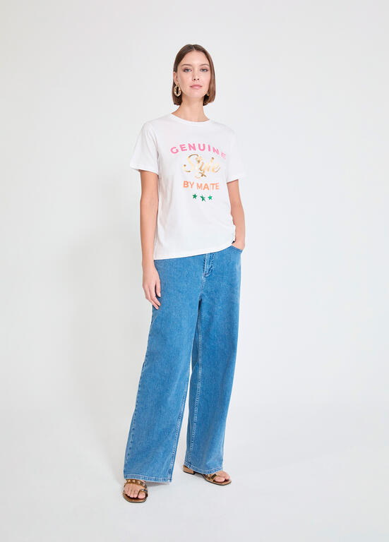 T-SHIRT MAITE GENUINE STYLE MULTICOLOR - Carla Valente